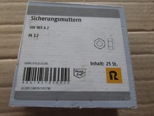Sechskant Sicherungsmutter M12 Edelstahl Packung (25St) A2 / Aktion H2A4K13