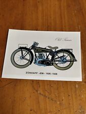 Postkarte AK Foto Zündapp EM motorrad motorcycle photo Fi