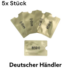 5x RFID Schutzhülle Blocker