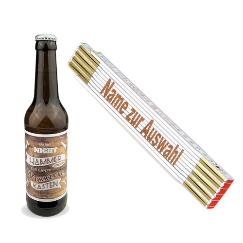 Geschenkset zollstock mit - geschenkset,