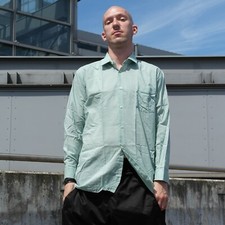 permaflott 80er DDR 80s Herrenhemd Hemd Freizeithemden TRUE VINTAGE mens shirt