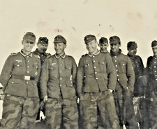 Org.Foto, Ostfront Winter Flak Stellung WH Soldaten mit Tarnhose Camo, 2WK