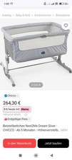 Chicco Beistellbett Next2me dream mit Schaukelfunktion