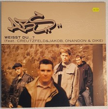 ABS feat. Creutzfeld&Jakob, Onandon & Dike - Weisst Du...? 12" Single LP Vinyl
