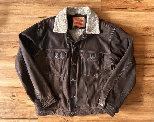 Levi sherpa lederjacke - levi’s,