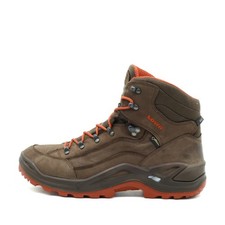 LOWA Herren Renegade GTX Mid Stiefel Braun/Orange Mittelhoch Wanderschuhe EU 46
