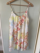 Sommerkleid luftig Blumen 44