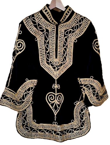 Vintage schwarze samt - vintage,