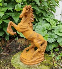 STATUE FIGUR GARTENFIGUR PFERD