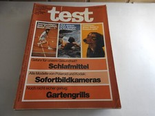test  Stiftung Warentest 4/1978 Zeitschrift wie zb.Tennisschläger-FKK Urlaub usw