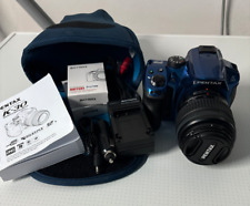 Pentax K30 Kristallblau mit 2 Objektiven  18-55 mm/50-200 mm