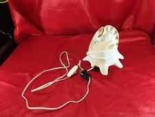 Alte Tischlampe Tischleuchte Muschel Nachttisch Lampe Leuchte Maritim (4557) 