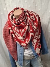 Dreieck Schal Stola Tuch beige