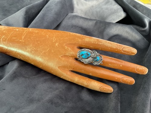 Navajo silberring mit - navajo,