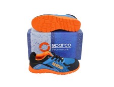 Sparco Practise S1P blau / orange Sicherheitsschuhe Arbeitsschuhe Schuhe Sicherh