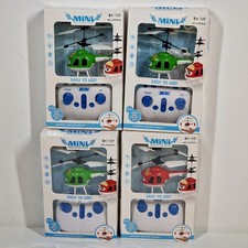 4x IR Mini Rc Helikopter Rc Hubschrauber Einsteiger 4 Stück Set Konvolut DEFEKT!