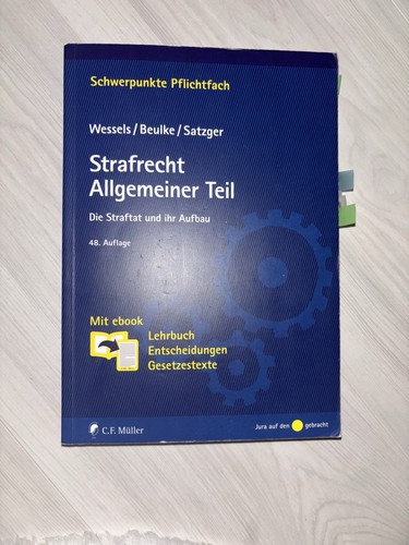 Strafrecht allgemeiner teil - strafrecht,