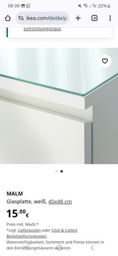 Ikea malm kommode mit 2 - ikea,