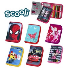 SCOOLI Federtaschen gefüllt