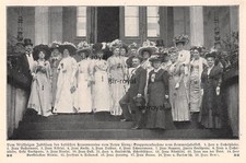 50 Jahre Badischer Frauenverein vom Roten Kreuz Jubiläum - 1909 ~16x11cm