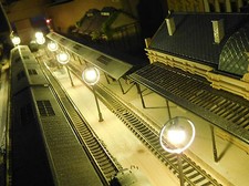 10 graue Ringlampen, LED