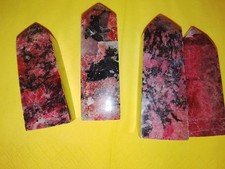 4 Rhodonit Obelisken 504 g