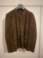 Trachten Janker für Herren aus Leder Gr. 52 von Loden-Frey