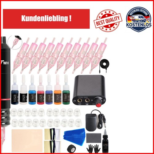 Tattoo maschine set - tattoo, 10