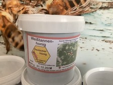 1,5 kg Honig, direkt vom Imker - Weißtannenhonig vom Schwarzwald eigene Imkerei