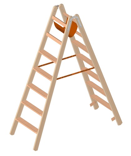 Layher 1020 holzstehleiter - layher,