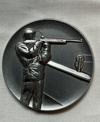 Schützenmedaille rund