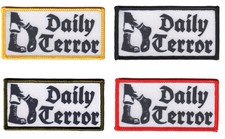 Daily Terror-Boots "Aufnäher"Patch  4,5 cm x 9 cm SKIN/Oi!/BOOTS AND BRACES/PUNK