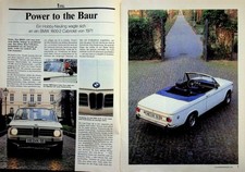 Oldtimer Praxis 03/1993 BMW 1600-2 Cabrio Restaurierung - ein interessanter Beri