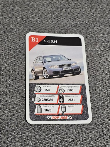 Audi rs4 einzelkarte - ,