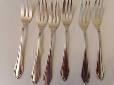 Silberbesteck 6 Kuchengabeln Martin 90 