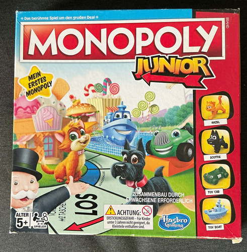 Hasbro gaming monopoly junior - gaming,