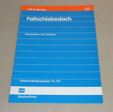 SSP 133 Selbststudienprogramm VW Polo II Beach Faltschiebedach Faltdach