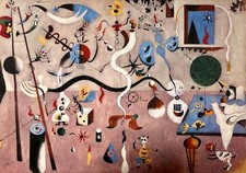 Joan Miro: Karneval der Harlekine / hochwertige Lithographie / Edition aus 1986