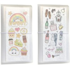 2Pcs Scrapbooking Aufkleber