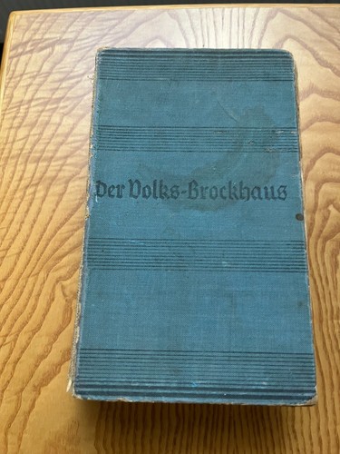 Der volks brockhaus - 1938, –
