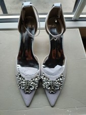 Brautschuhe Hochzeitsschuhe  Größe 41 Weiss