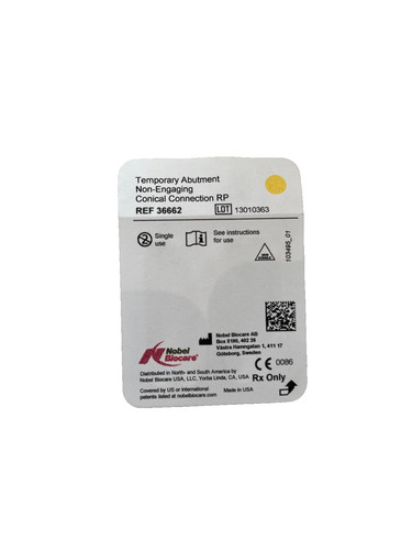 Temporary abutment non - temporary,