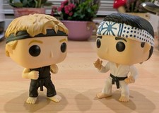 Funko POP! Cobra Kai: Johnny Lawrence und Daniel LaRusso (970 & 971) Karate Kid