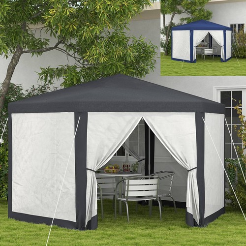 4x3m pavillon mit moskitonetz - pavillon,