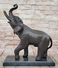 100% Echt Bronze Baby Elefant
