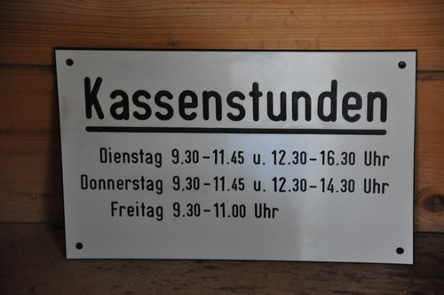 Altes schild - altes,
