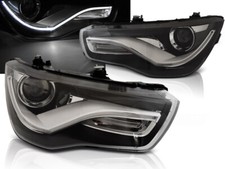 Scheinwerfer Set DRL LED Tagfahrlicht für Audi A1 8X Bj. 10-14 Schwarz