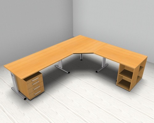 Winkelschreibtisch mit