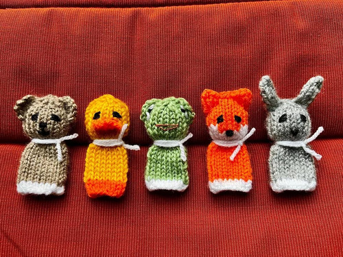 Gestrickte tiere - gestrickte,