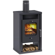 Kaminofen Lulea Stahl anthrazit 6 kW